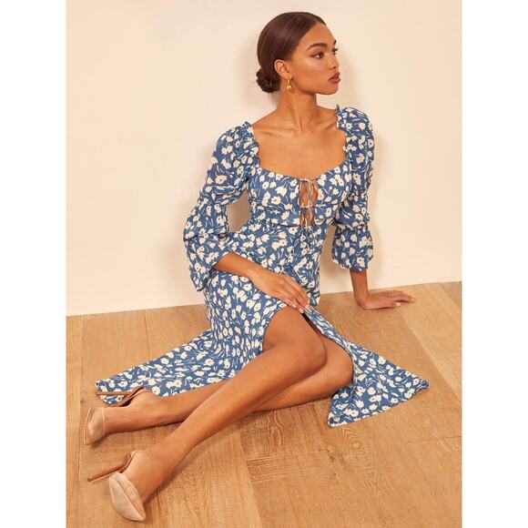 Reformation Roberta Dress Tuli - 2 - Picture 1 of 3